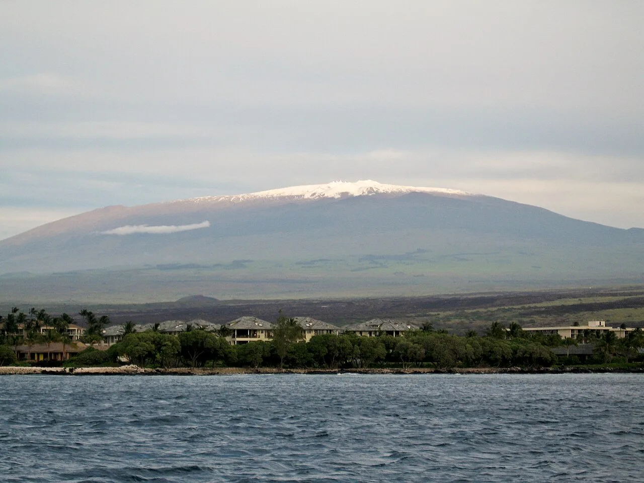 Mauna Kea from the ocean
