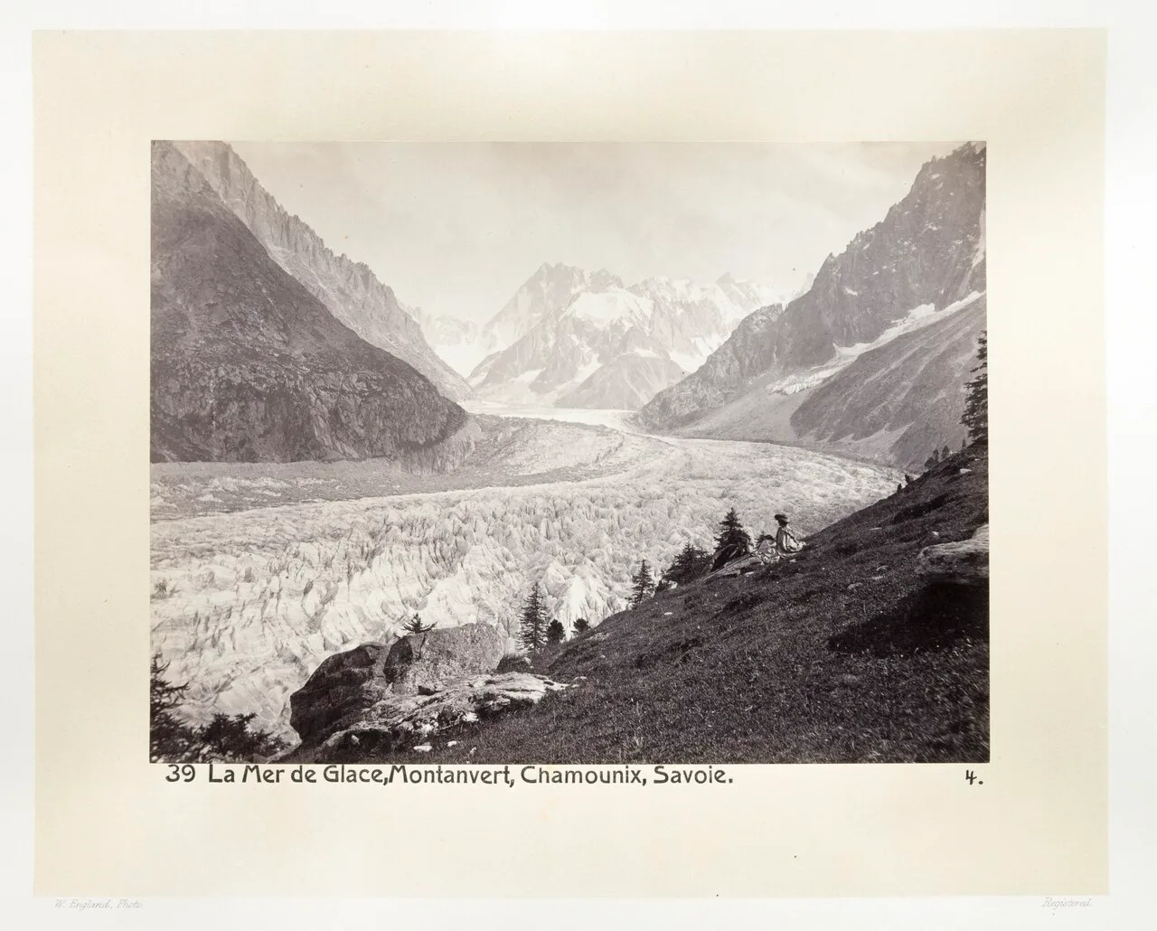 Mer de Glace, circa 1870