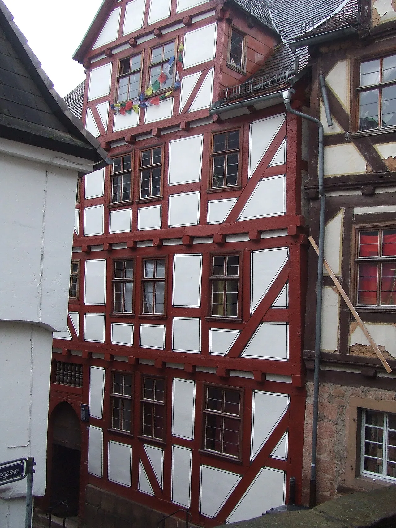 The Lomonosov house in Marburg, Germany