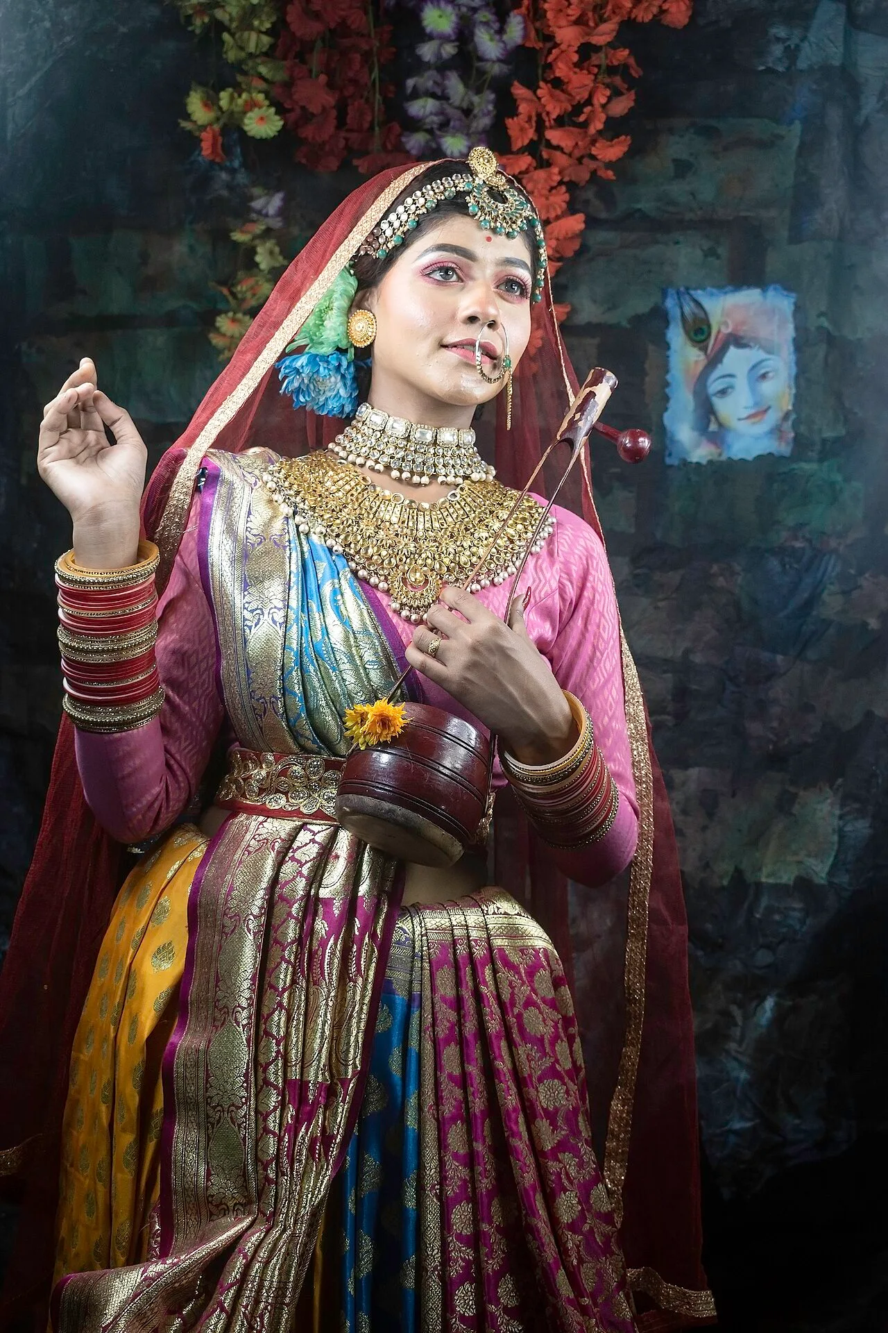 Modern stage performance about Mirabai
