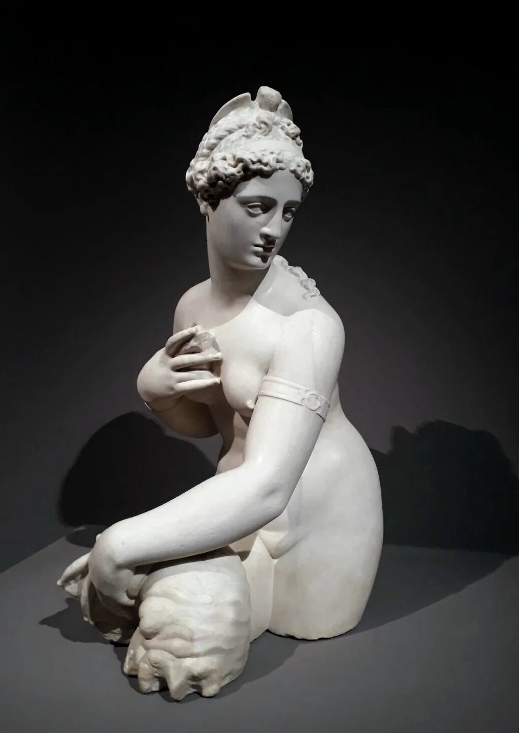 Fata Morgana (Italian for 'Morgan the Fairy'[1]) by Giambologna (c. 1574)