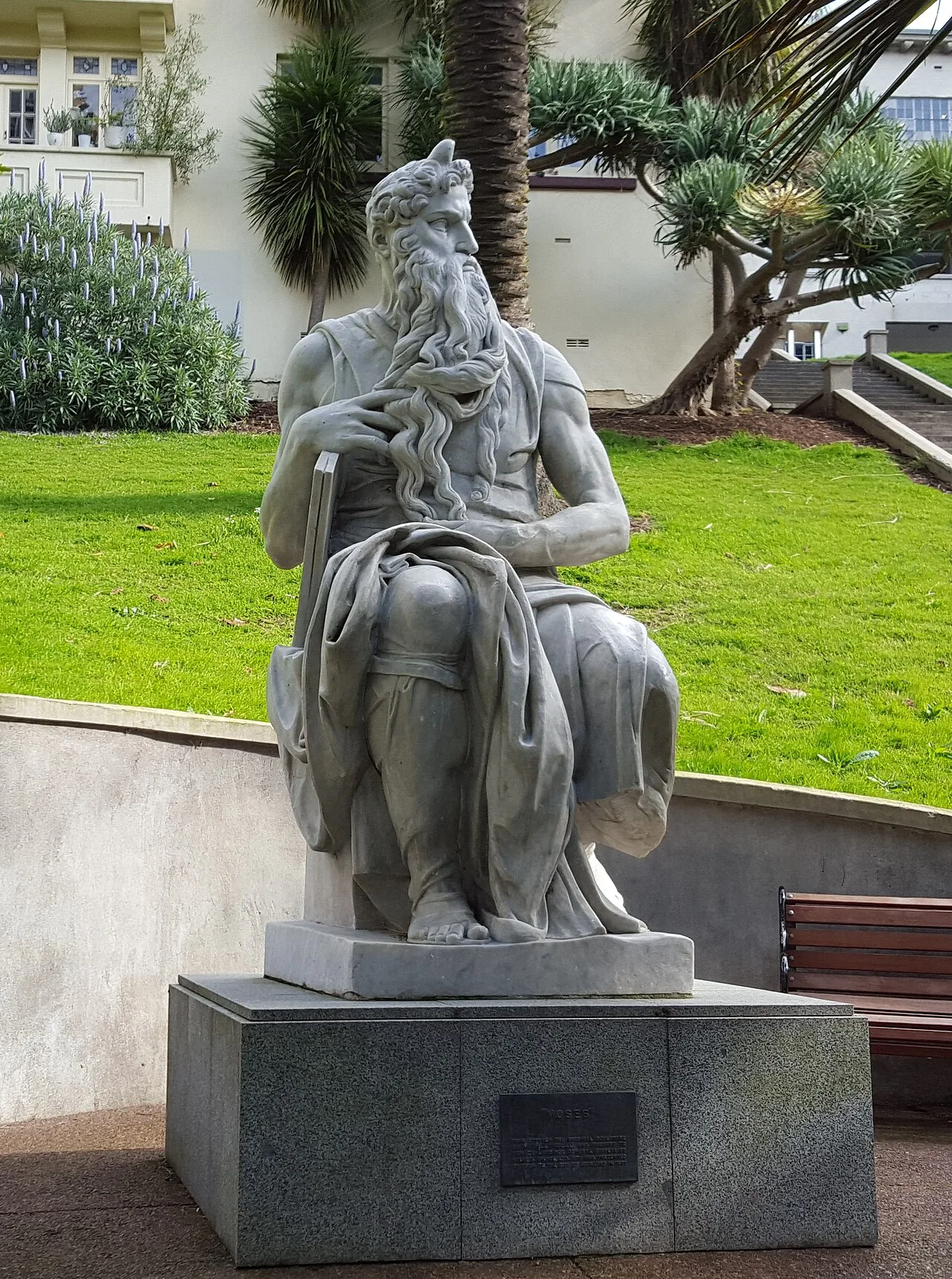 A replica of the statue in Myers Park, Auckland, New Zealand