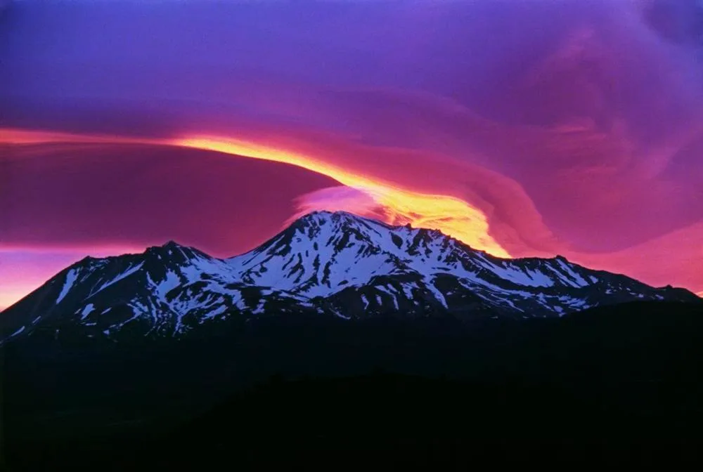 Sunrise over Mount Shasta