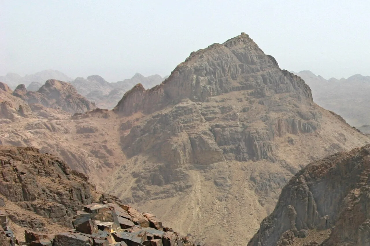 Mount Sinai from the southwest
