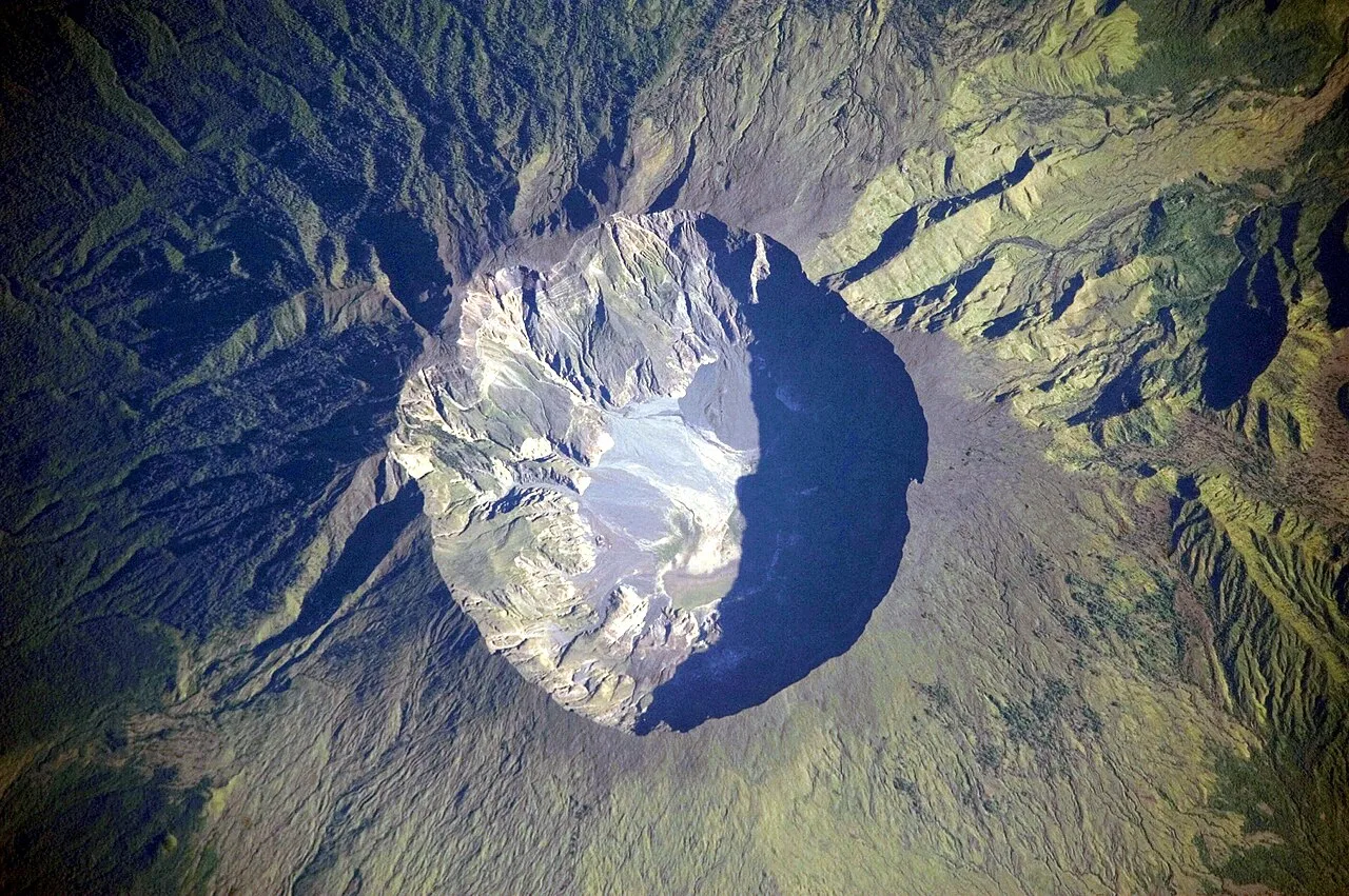 Mount Tambora Volcano, Sumbawa Island, Indonesia