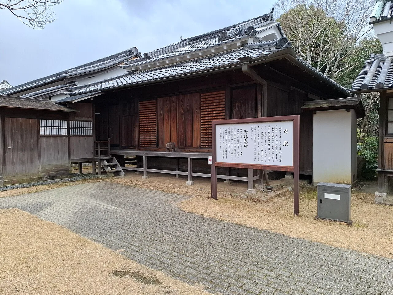 Nakayama Miki's resting house, where she died in 1887