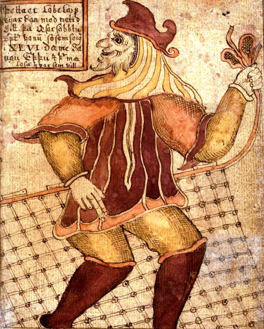 The god Loki, son of Fárbauti and Laufey