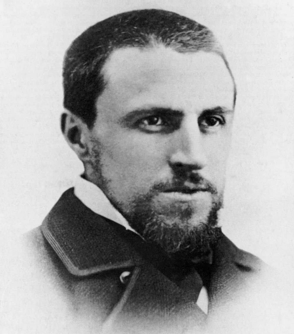 Portrait photo of Gustave Caillebotte circa 1878