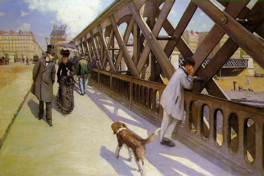 Le Pont de l'Europe c. 1876. Musée du Petit Palais, Geneva