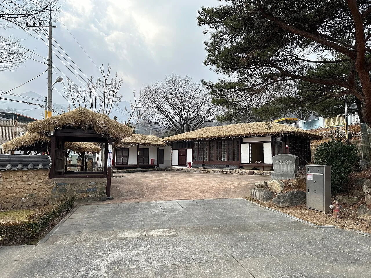 Cheongungak, the house where Park stayed while living in Mungyeong.[39] (2024)