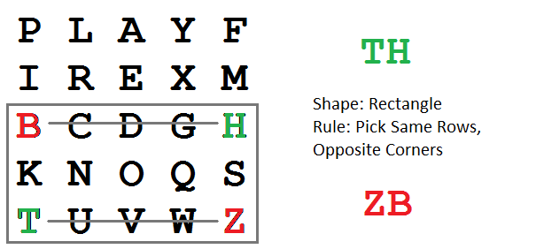 Playfair Cipher 03 TH to ZB
