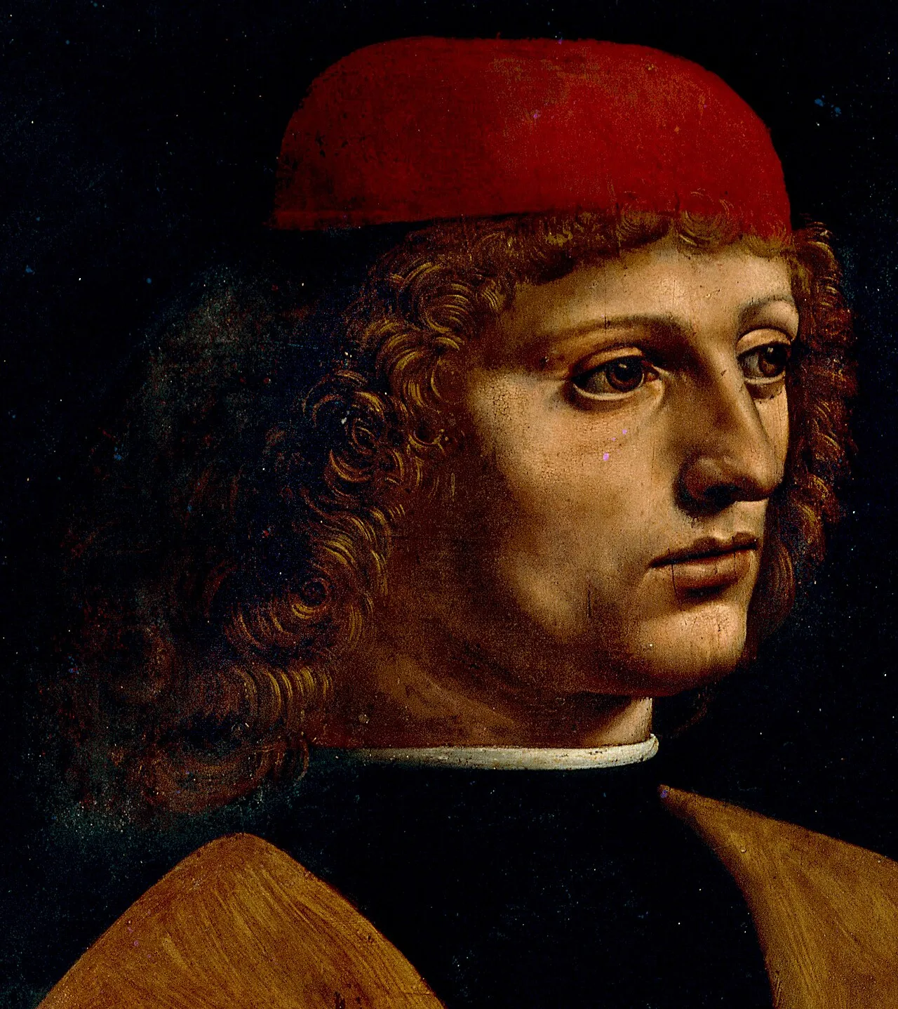 Detail of the face