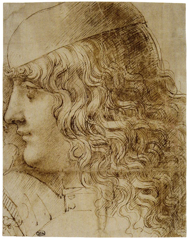 Clockwise from top left: Ludovico Sforza, Gaffurius, Gian Galeazzo Sforza and Josquin have each been proposed as the sub