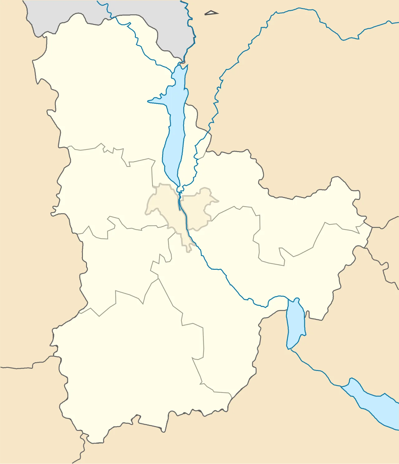 Pripyat is located in Kyiv Oblast