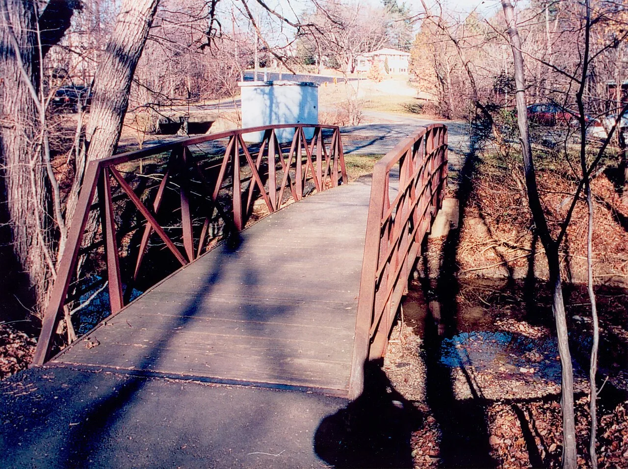 "Ellis" dead drop site in Foxstone Park used by Hanssen, including on the day of his arrest