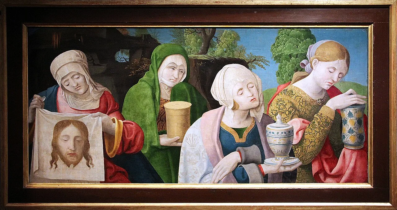 Saint Veronica and the Holy Women, Grégoire Guérard, c.1530