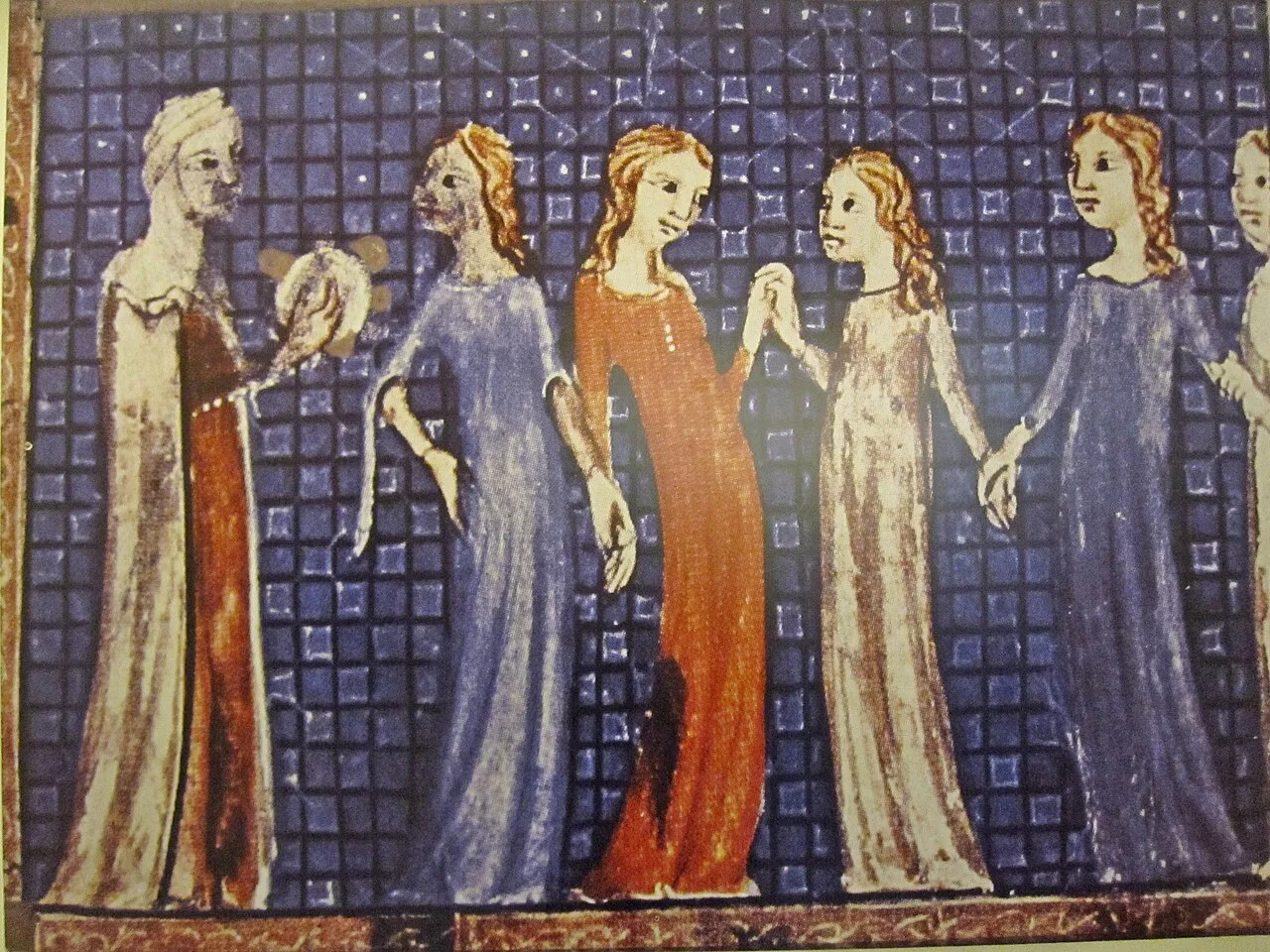 "And Miriam took a timbrel in her hand", Book of Exodus 15:20