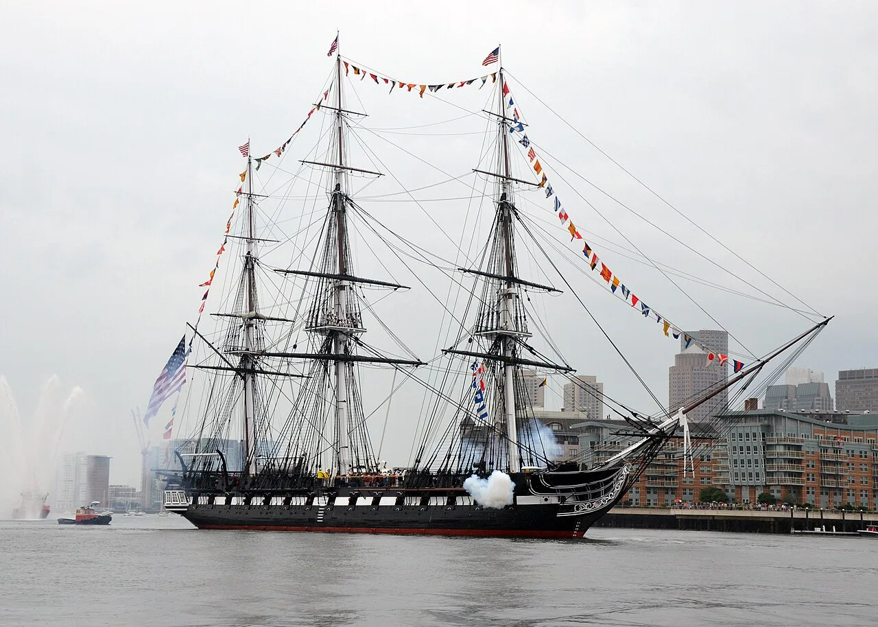 Since only around eight to ten percent of the ship is original, the USS Constitution is something of a real-life Ship of