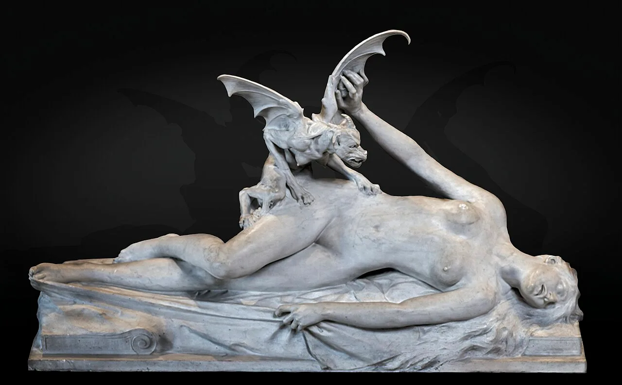 Le Cauchemar (The Nightmare), by Eugène Thivier (1894)