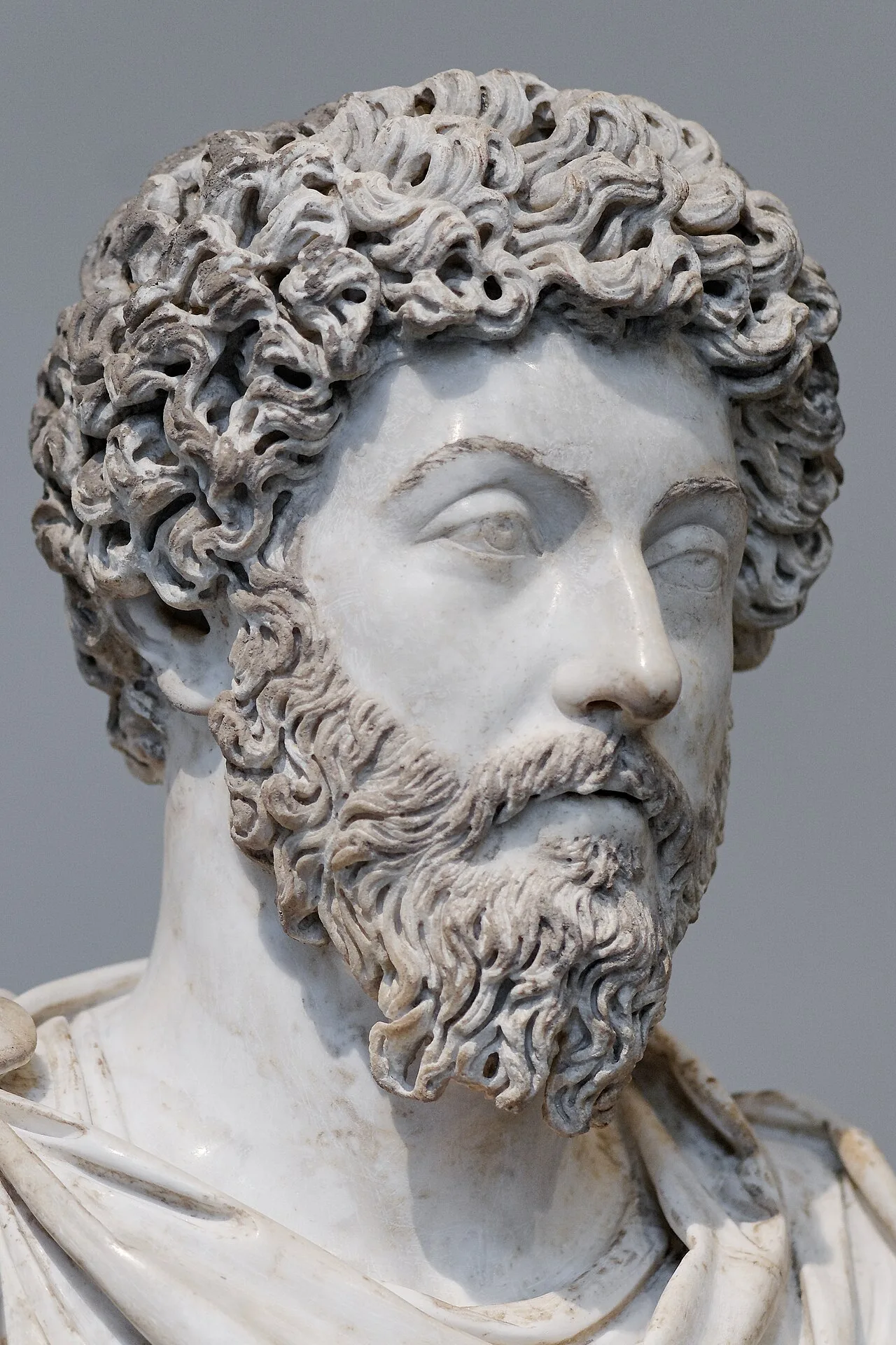 Marcus Aurelius, the Stoic Roman emperor
