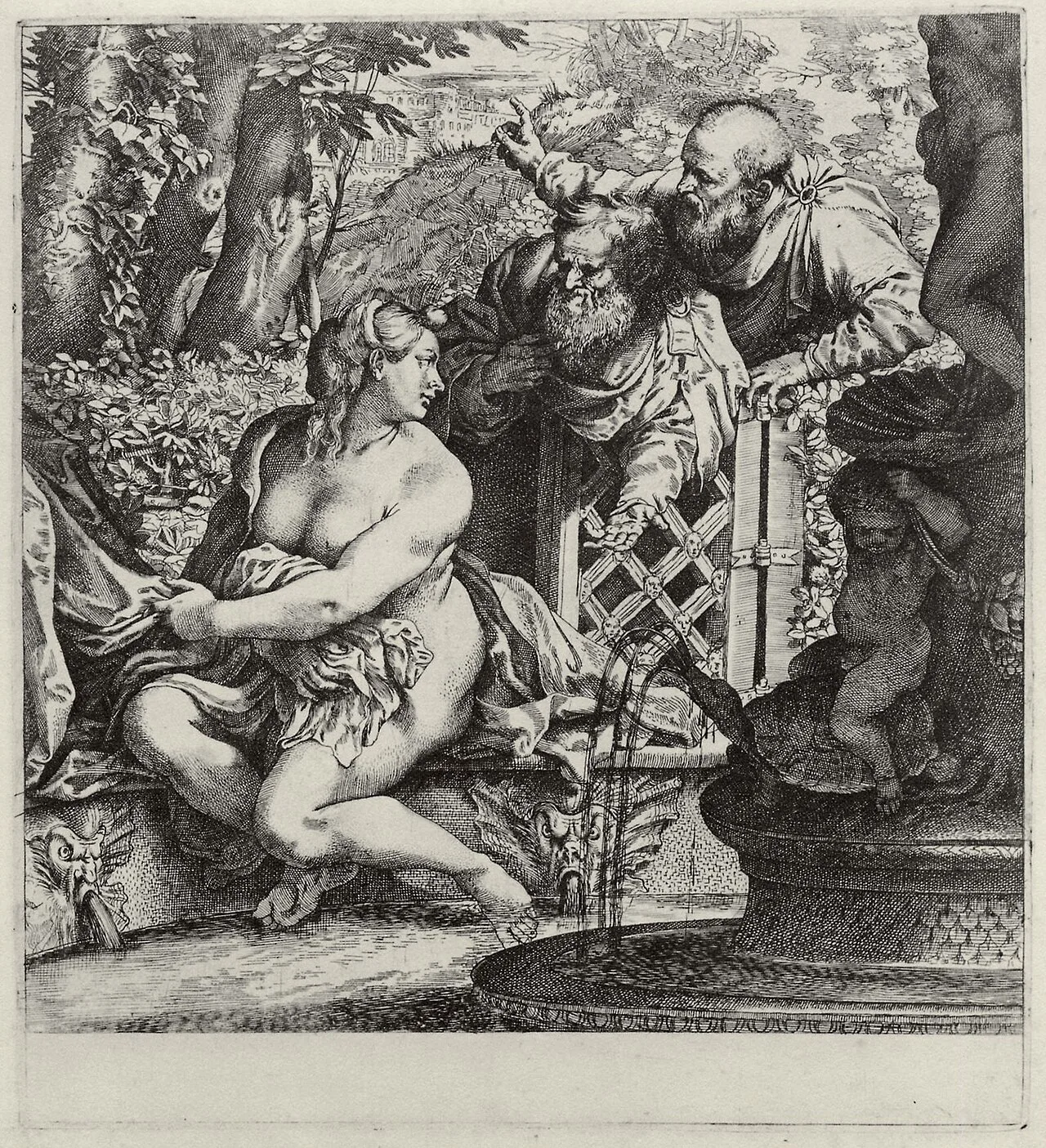 Annibale Carracci, Susanna and the Elders