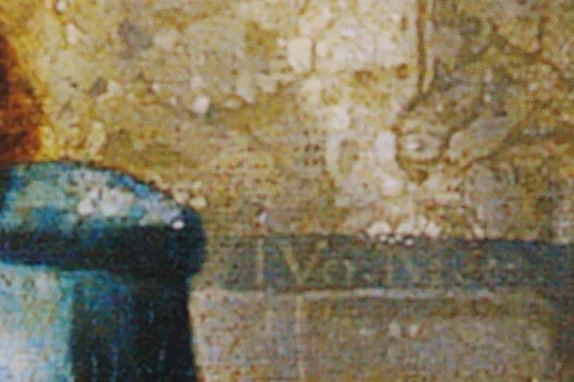 His signature