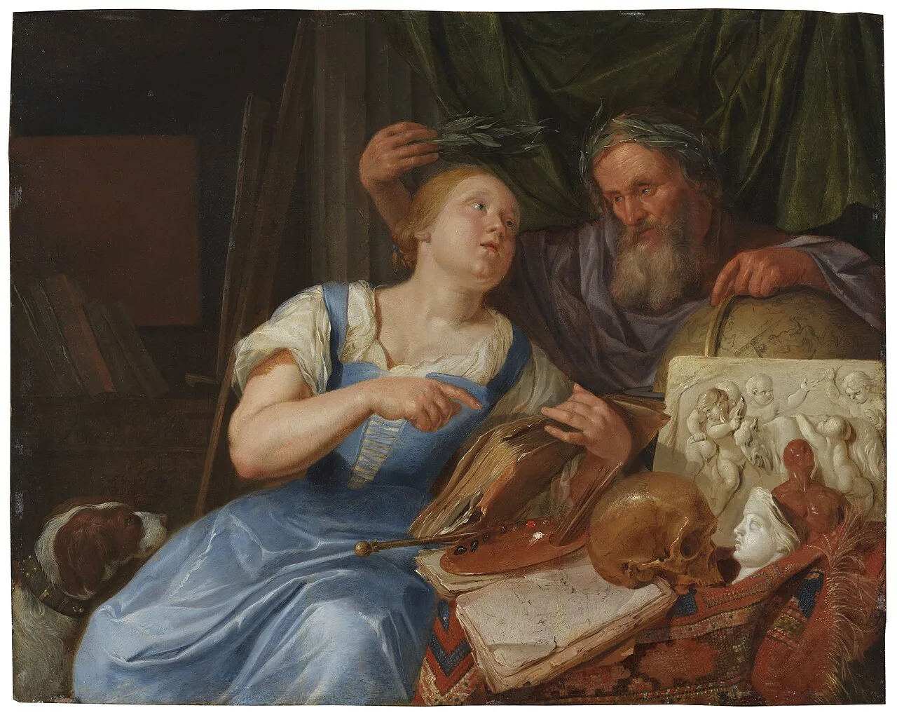 Allegory of Painting by Jacob Toorenvliet; Leiden Collection.[23]