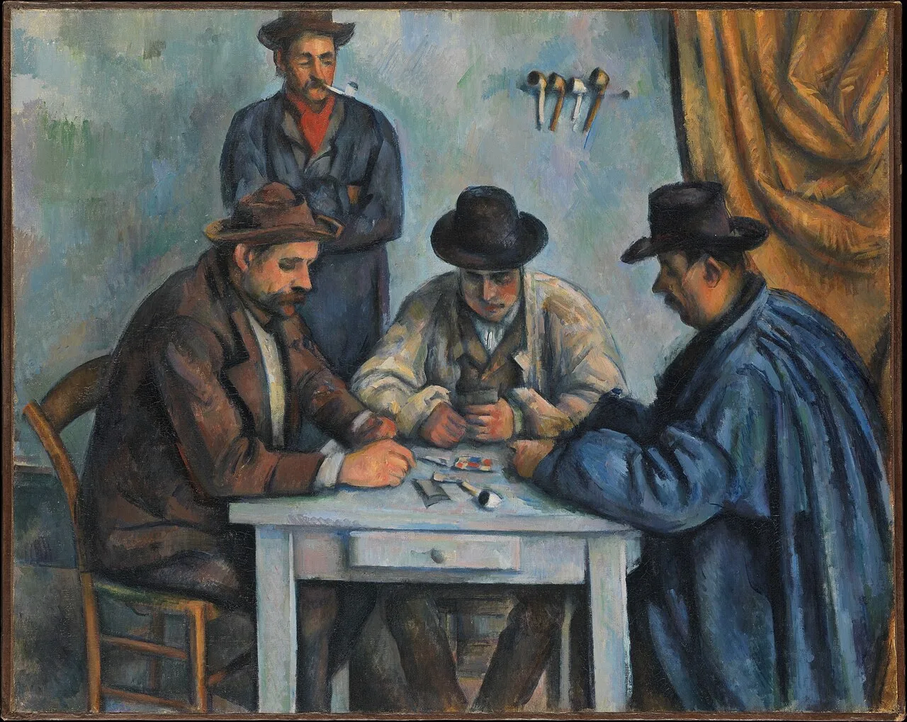 The Card Players, 1890–1892, Metropolitan Museum of Art, New York