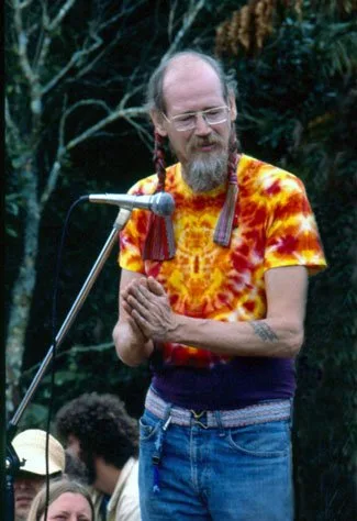 Stephen Gaskin at Nambassa Alternatives festival, New Zealand 1981