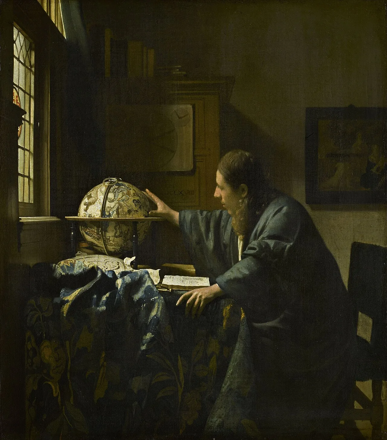 Vermeer's The Astronomer has been considered a pendant to The Geographer