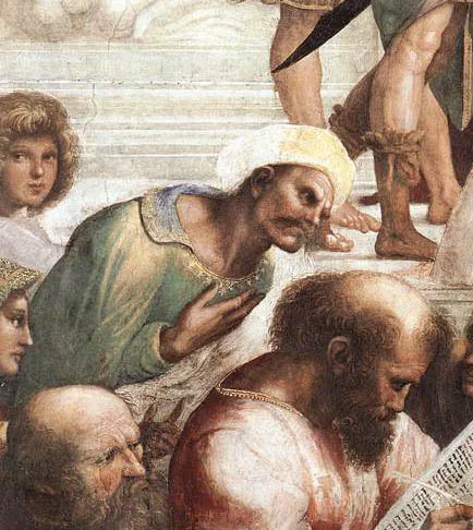 Ibn Rushd (Averroes) and Pythagoras
