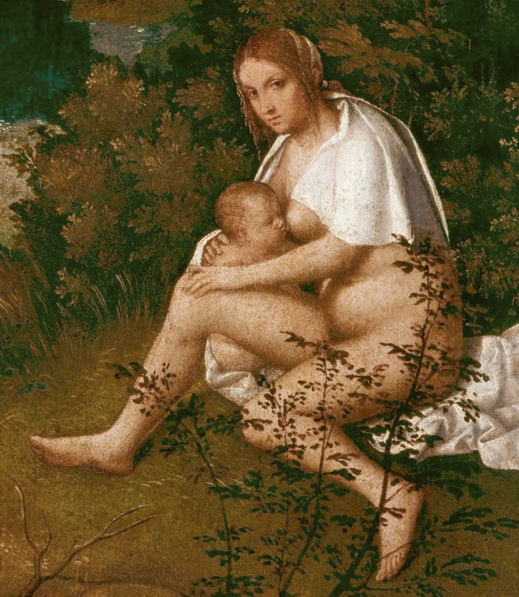 Giorgione - The Tempest (Detail 2)