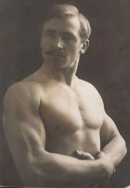 Rodin's model, the boxer Jean Baud