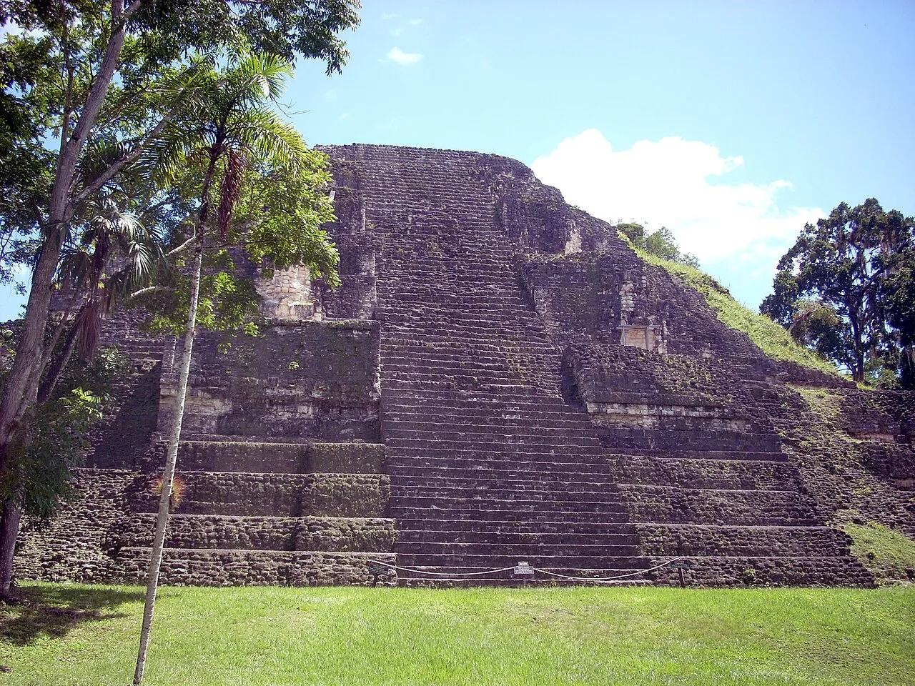 The Lost World Pyramid in the Mundo Perdido complex