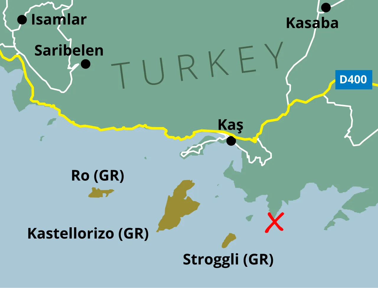 Uluburun Shipwreck Location