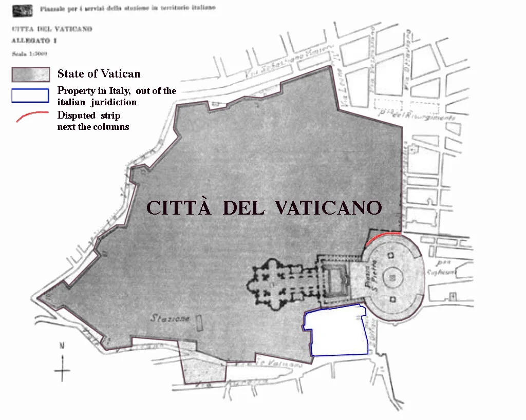 The Vatican City came into existence in 1929, a decade before the start of World War II