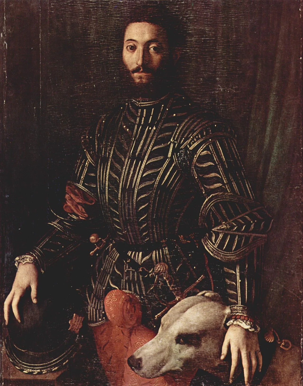 Guidobaldo II della Rovere, Duke of Urbino, after whose duchy the painting gets its most common title.