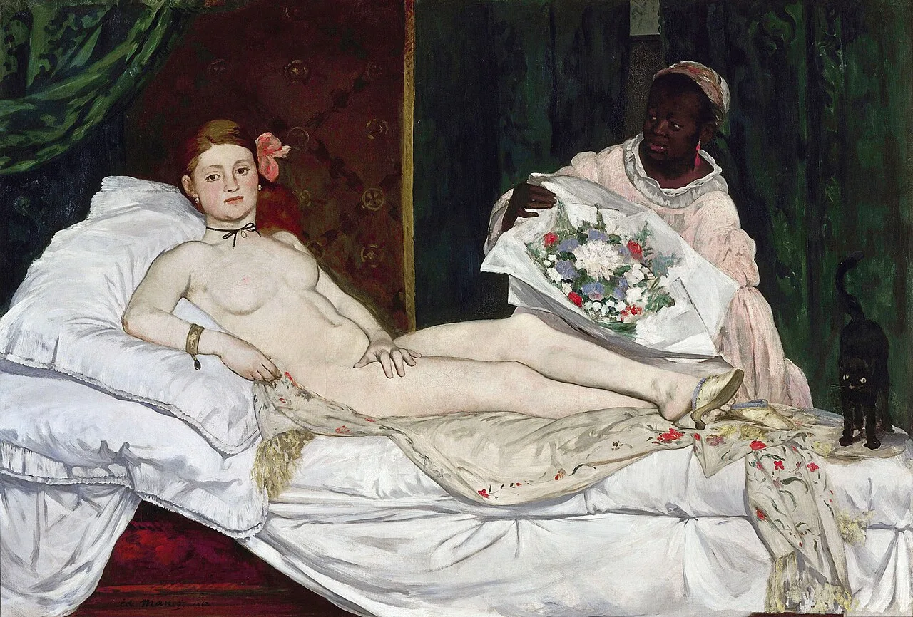 Édouard Manet's Olympia, 1863